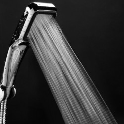 Square shower head - 300 holes - high pressure - chromeShower Heads