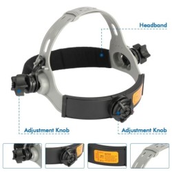 Máscara de solda - capacete de escurecimento automático - TIG - MIG - ARC - retificação