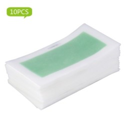 Tiras de cera para depilação profissional - 10 peças