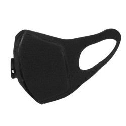 Máscara de proteção facial / bucal - antipoeira - antipoluição - com válvula de ar - reutilizável