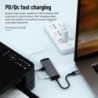 5 in 1 HUB - Type-C - USB 2.0 / 3.0 - 3.5mm jack - splitter - adapterHubs