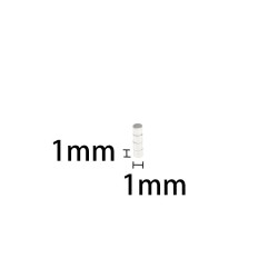 N35 - ímã de neodímio - disco forte - 1mm * 1mm