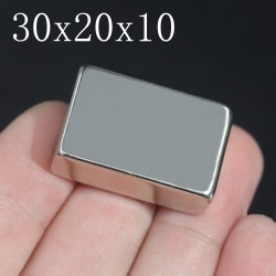 N35 - ímã de neodímio - bloco forte - 30mm * 20mm * 10mm
