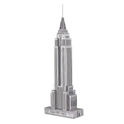 Quebra-cabeça de metal - kit de construção - Empire State Building