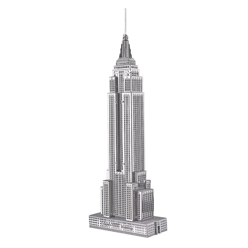 Quebra-cabeça de metal - kit de construção - Empire State Building
