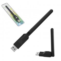 LAN sem fio Wi-Fi - adaptador com antena - USB - 150 Mbps