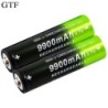 GTF - 18650 - 3,7V - 9900mAh - Bateria Li-on - recarregável
