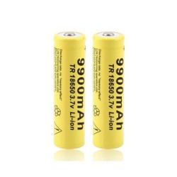 3,7V - 9900mah - 18650 - Bateria Li-on - recarregável