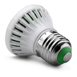 Lâmpada de cultivo de plantas - 20 LED - luz UV - E27 - 1W