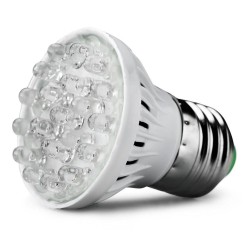 Lâmpada de cultivo de plantas - 20 LED - luz UV - E27 - 1W