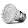 Lâmpada de cultivo de plantas - 20 LED - luz UV - E27 - 1W