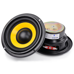 Woofer de 4 polegadas - alto-falante de áudio do carro - 4 Ohm / 8 Ohm - 20W 2 peças