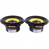 Woofer de 4 polegadas - alto-falante de áudio do carro - 4 Ohm / 8 Ohm - 20W 2 peças
