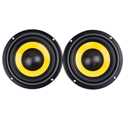 Woofer de 4 polegadas - alto-falante de áudio do carro - 4 Ohm / 8 Ohm - 20W 2 peças