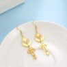 Trendy long earrings - mushroom / stars / moonEarrings