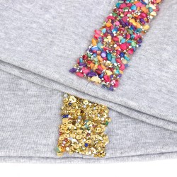 Cotton hat - with colorful rhinestonesHats & Caps