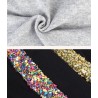 Chapéu de algodão - com strass coloridos