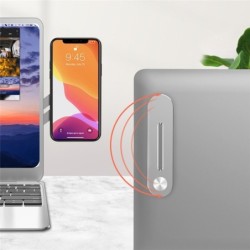 Suporte para celular com tela de computador/notebook - ajustável