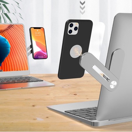 Suporte para celular com tela de computador/notebook - ajustável