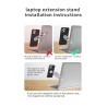 Suporte para celular com tela de computador/notebook - ajustável