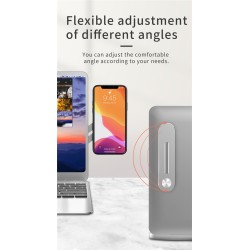 Suporte para celular com tela de computador/notebook - ajustável