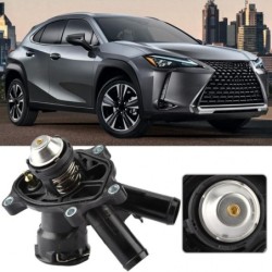 Thermostat - housing water coolant - flange - for Mercedes C250 SLK250Interior parts