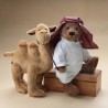 Urso de pelúcia estilo árabe - com camelo - pelúcia