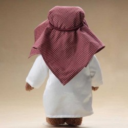 Urso de pelúcia estilo árabe - com camelo - pelúcia