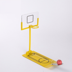Mini jogo de basquete dobrável - brinquedo para aliviar o estresse