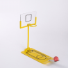 Mini jogo de basquete dobrável - brinquedo para aliviar o estresse