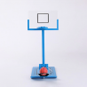Mini jogo de basquete dobrável - brinquedo para aliviar o estresse