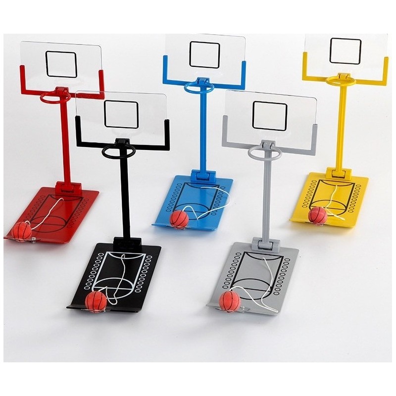 Mini jogo de basquete dobrável - brinquedo para aliviar o estresse