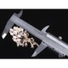 Flor de opala com cristais - broche