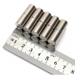 N35 - ímã de neodímio - vara redonda forte - 10mm * 15mm