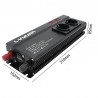 6000W - DC 12V/24V to AC 220V - LED display - car inverter - converter - charger - transformerInverters