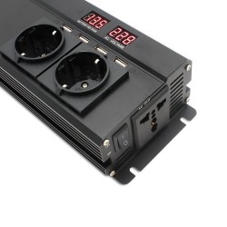 6000W - DC 12V/24V to AC 220V - LED display - car inverter - converter - charger - transformerInverters