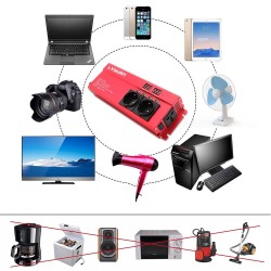 6000W - DC 12V/24V to AC 220V - LED display - car inverter - converter - charger - transformerInverters