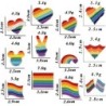 Alfinete com design LGBT / arco-íris - broche