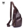 Mochila multifuncional - bolsa tiracolo de couro