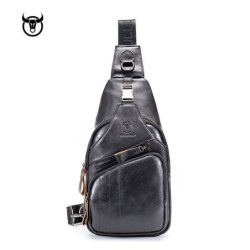 Mochila multifuncional - bolsa tiracolo de couro