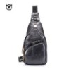 Mochila multifuncional - bolsa tiracolo de couro