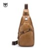 Mochila multifuncional - bolsa tiracolo de couro