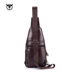 Mochila multifuncional - bolsa tiracolo de couro