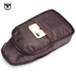 Mochila multifuncional - bolsa tiracolo de couro