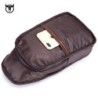 Mochila multifuncional - bolsa tiracolo de couro