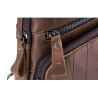 Mochila multifuncional - bolsa tiracolo de couro