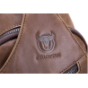 Mochila multifuncional - bolsa tiracolo de couro