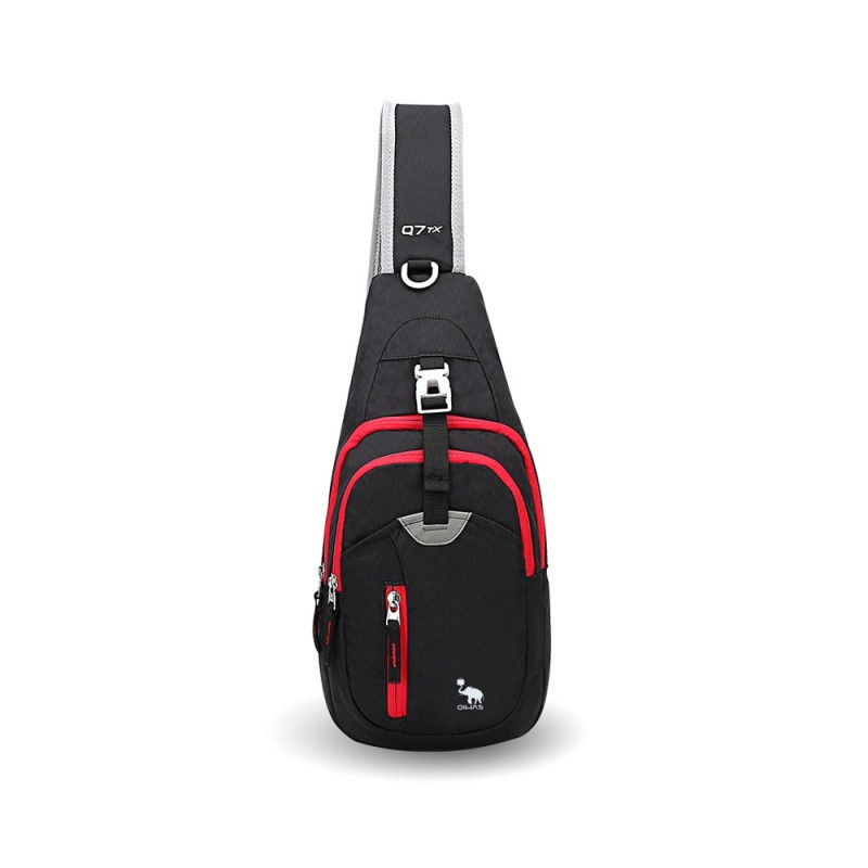 Bolsa crossbody multifuncional - mochila de nylon