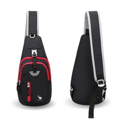 Bolsa crossbody multifuncional - mochila de nylon