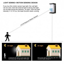 Modern LED outdoor light - wall mounted - with motion sensor - IP65 waterproof - 24WWall lights